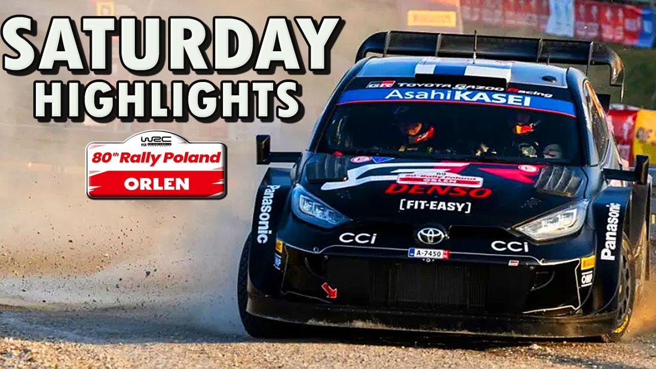Orlen 80th Rally Poland 2024 | Day 3 - Saturday Highlights - Actions & More
