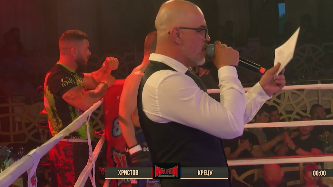 MAX FIGHT CHAMPIONSHIP 50 MMA /70 kg Denis Krecu VS Miroslav Hristov