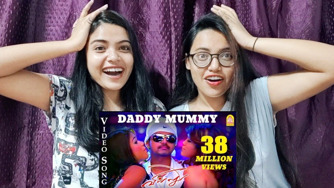 Daddy Mummy ft. Thalapathy Vijay REACTION Video by Bong girlZ | Villu | Prabhudeva,Devi Sri Prasad