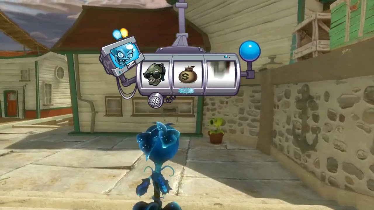 تجربة لعبة plants vs zombies garden warfare  على جهاز rog ally