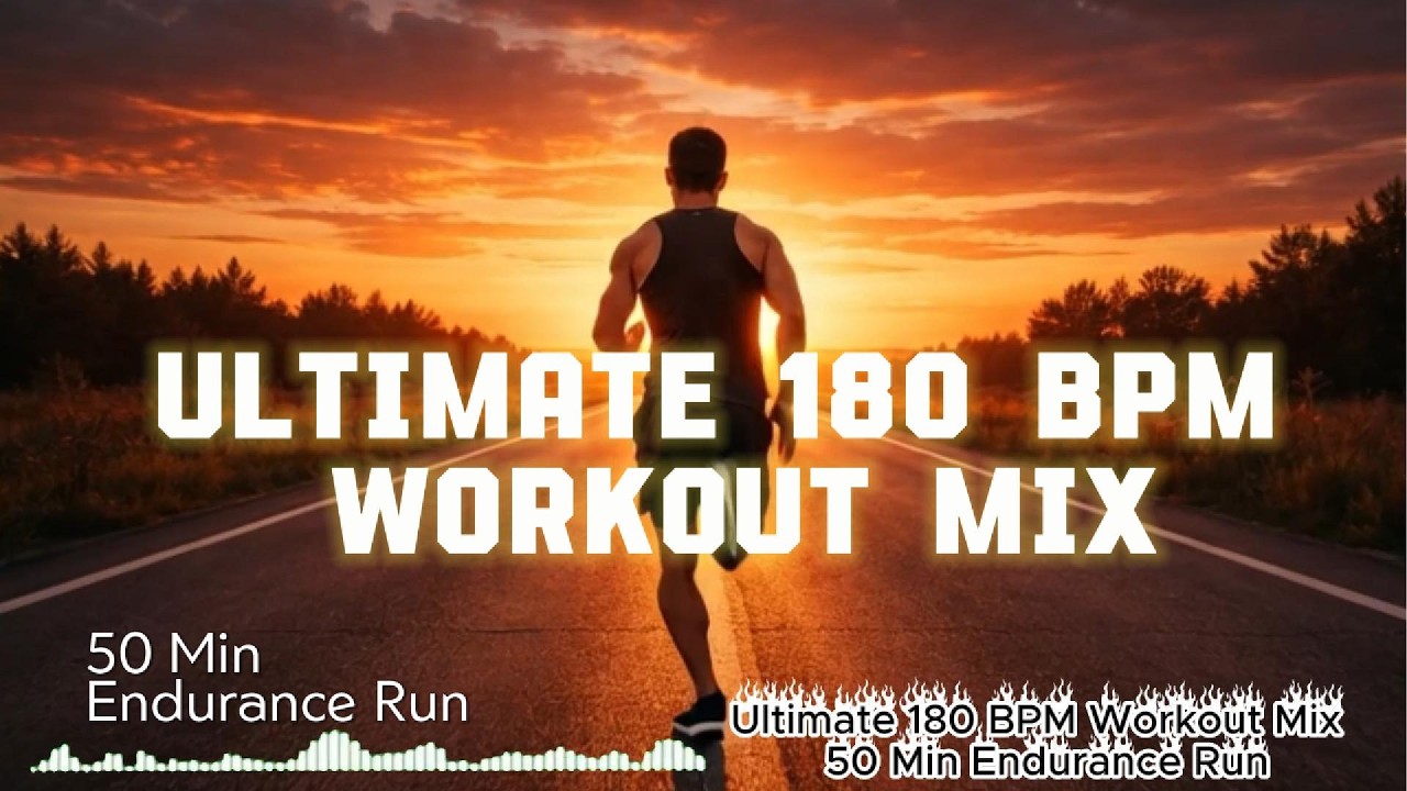 170–180 BPM Running Music | 50 Min Nonstop Cardio Workout | PulseDrive