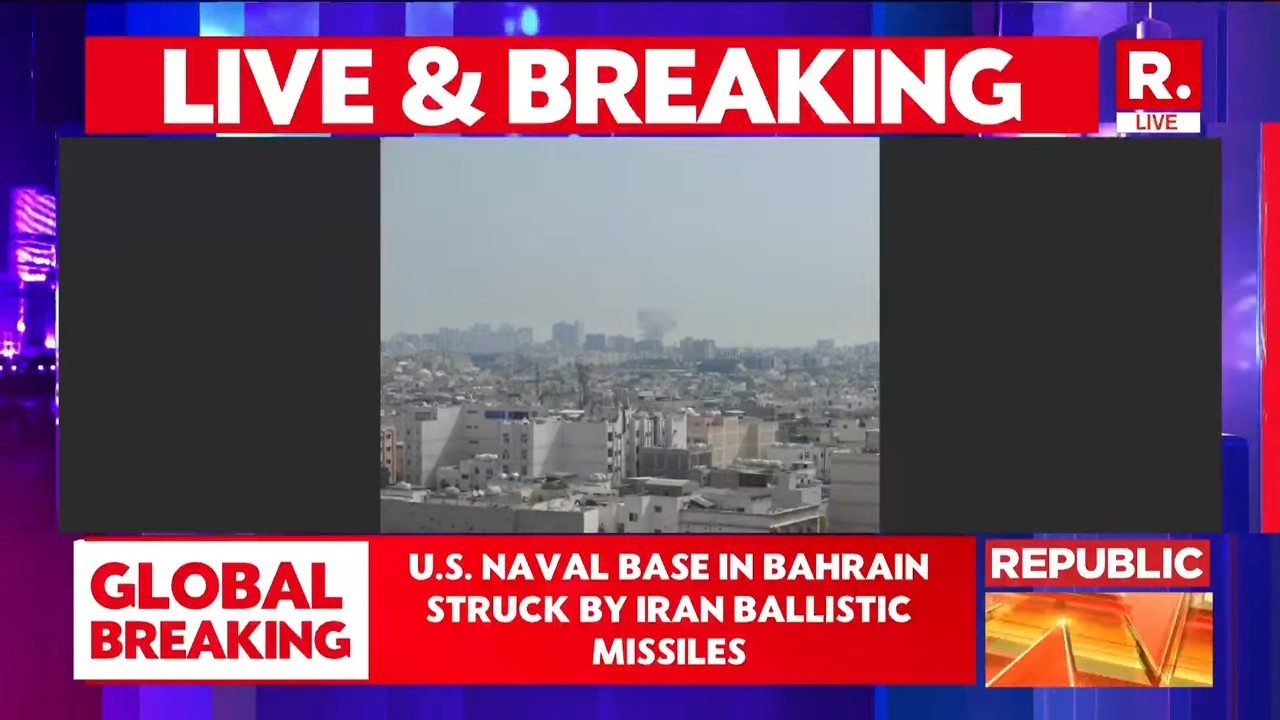 BREAKING: IRGC Strikes US Naval Base In Bahrain With Missiles | Sirens Across Bahrain | IRAN vs US
