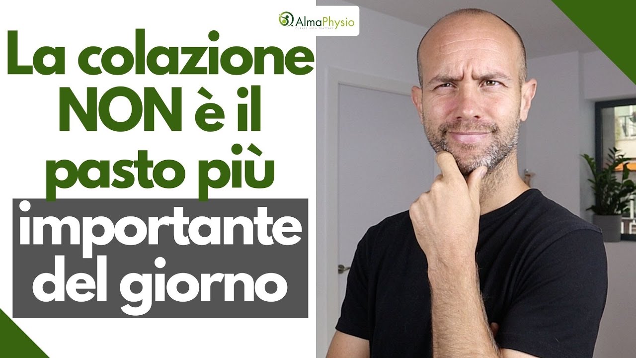 La colazione non è il pasto più importante della giornata