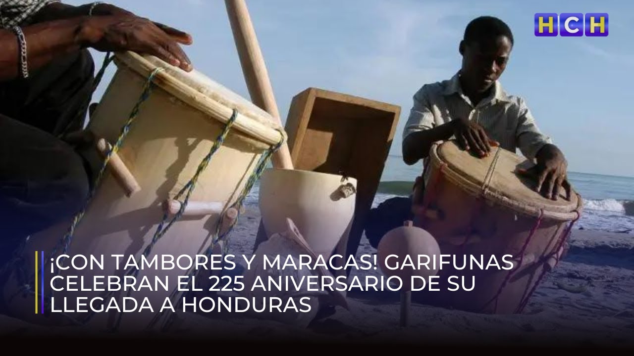 &iexcl;Con tambores y Maracas! Garifunas celebran el 225 aniversario de su llegada a Honduras