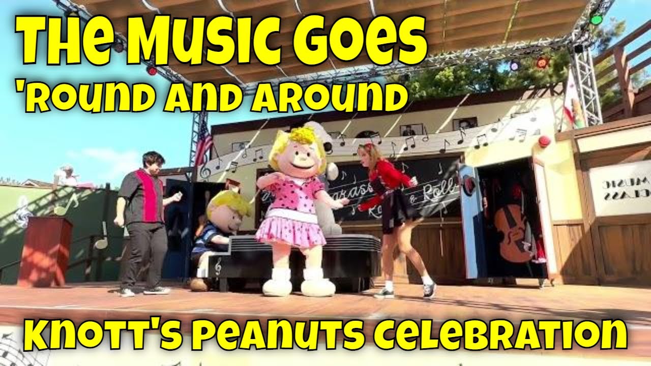 The Music Goes 'Round and Around - Knott's Peanuts Celebration
