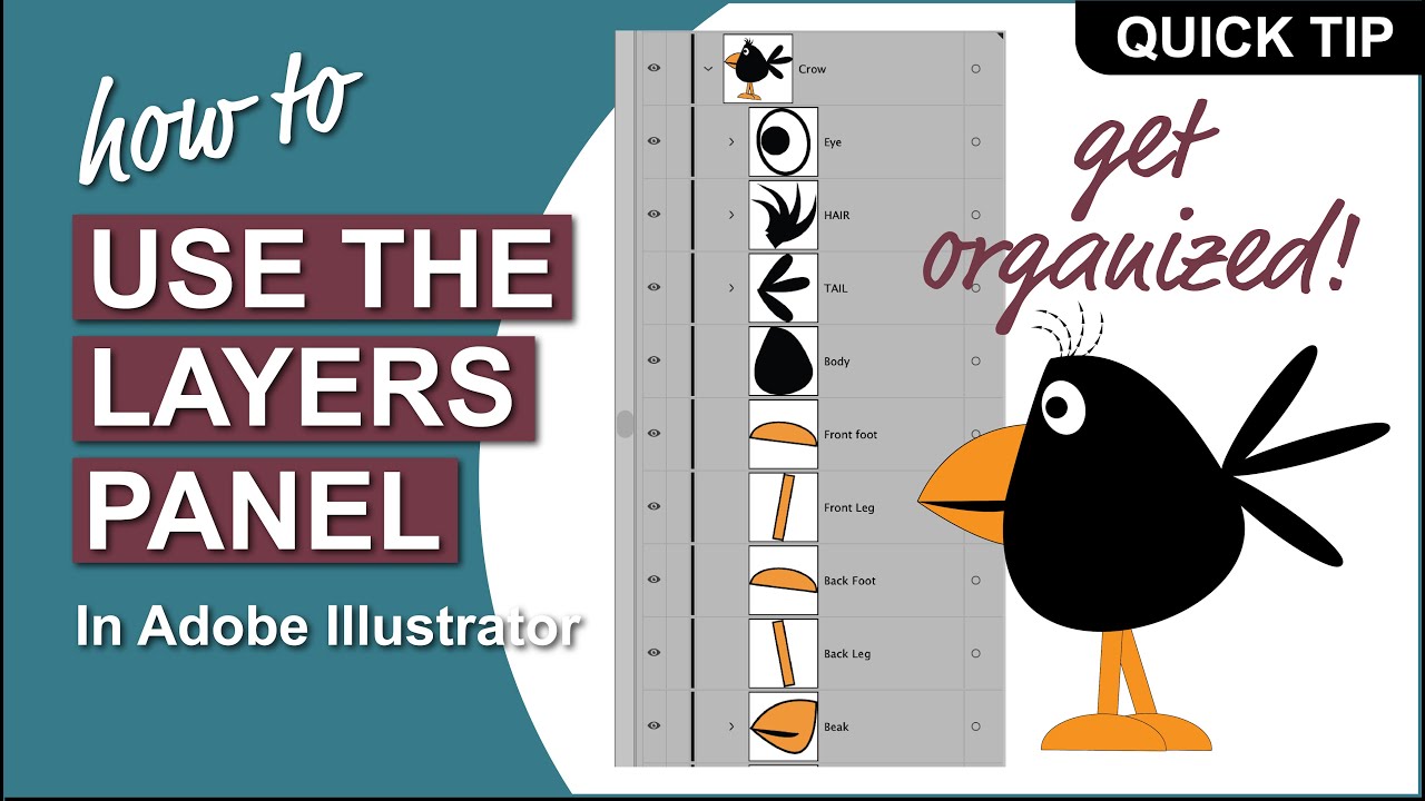 How to Use the Layers Panel in Adobe Illustrator