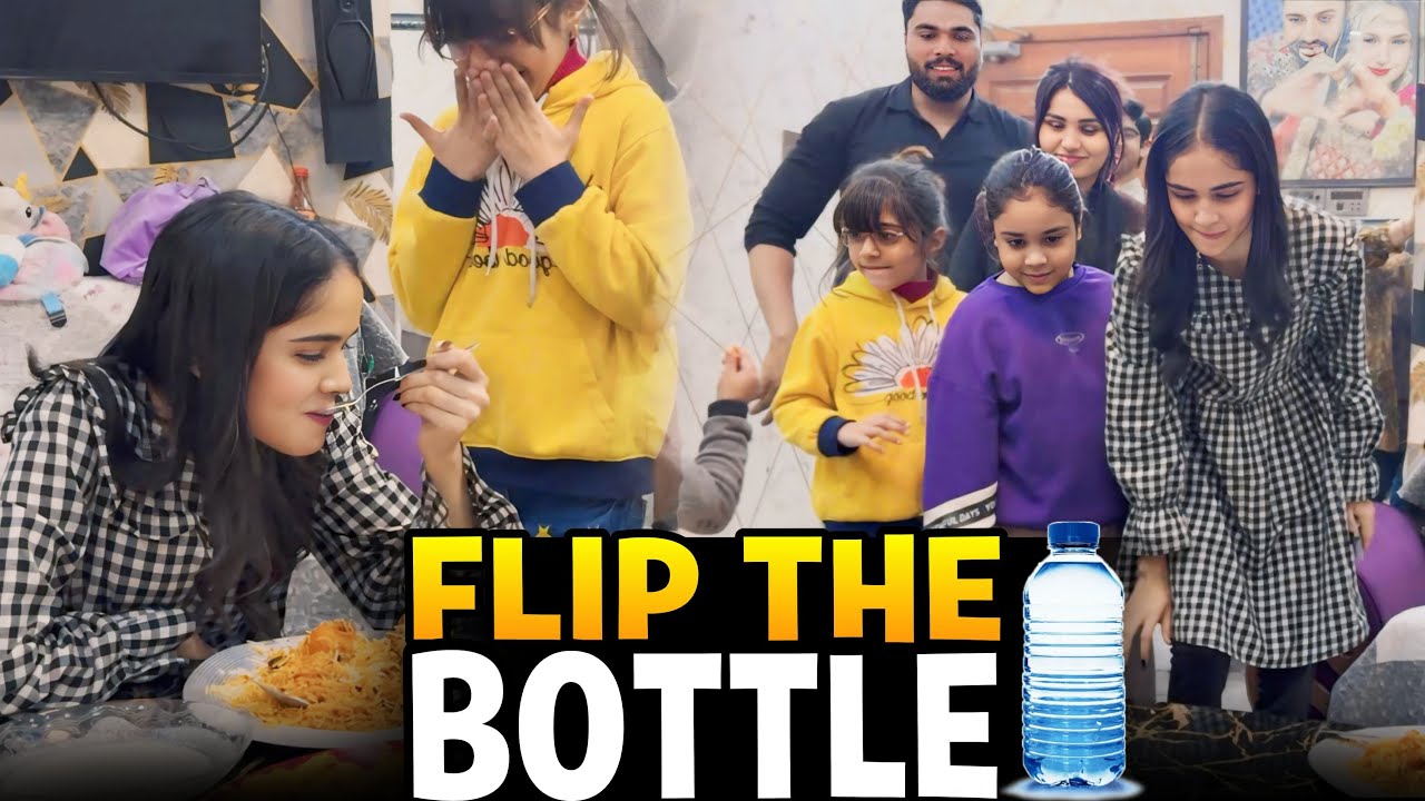 FLIP THE BOTTLE CHALLENGE // ZOYA SUB KUCH JEET LIA
