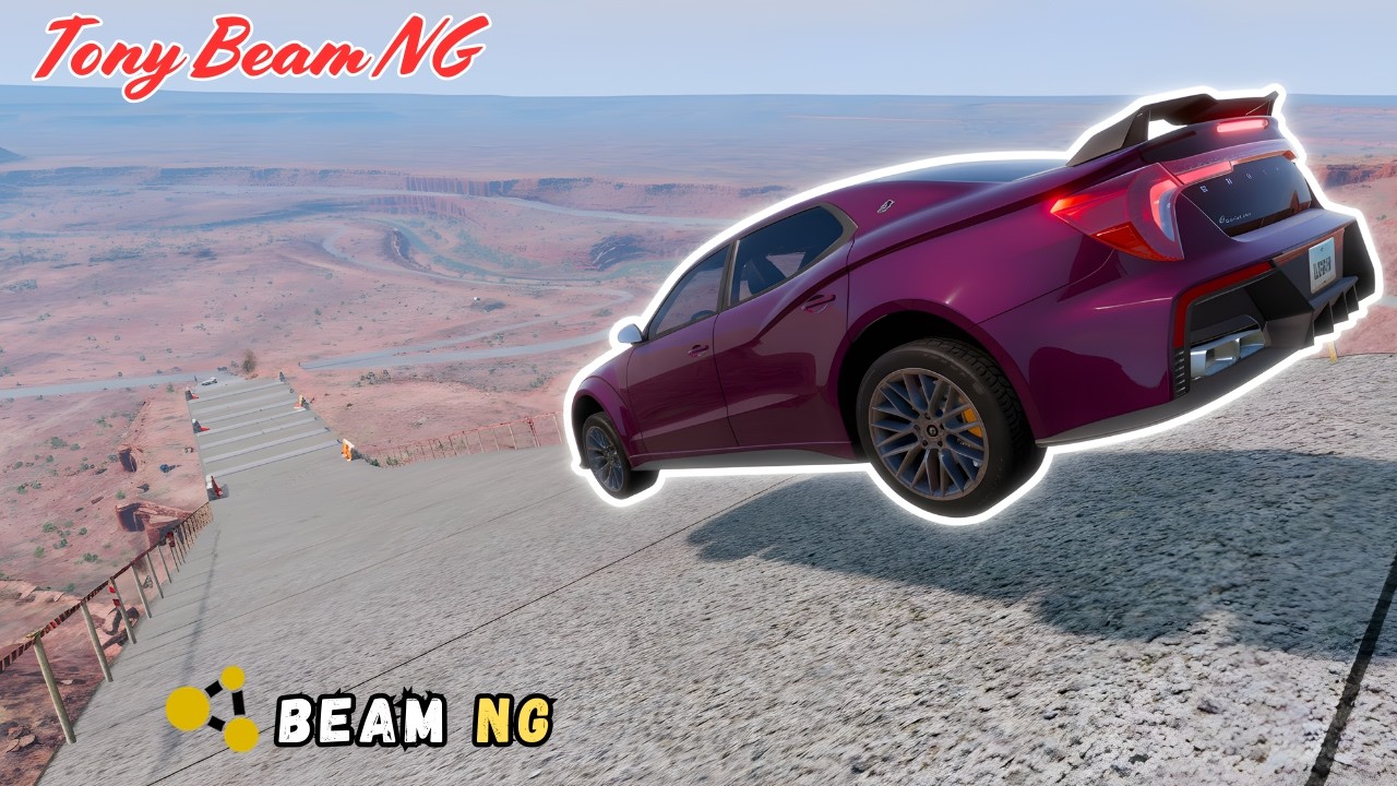Can This Car Survive THIS|Beamng Drive