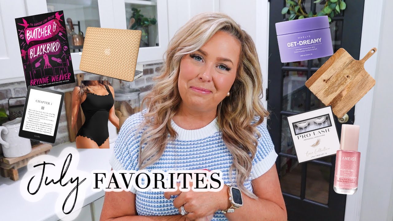 JULY FAVORITES AND EMPTIES // BEAUTY, HOME DECOR, FASHION #/& MORE // CHARLOTTE GROVE FARMHOUSE