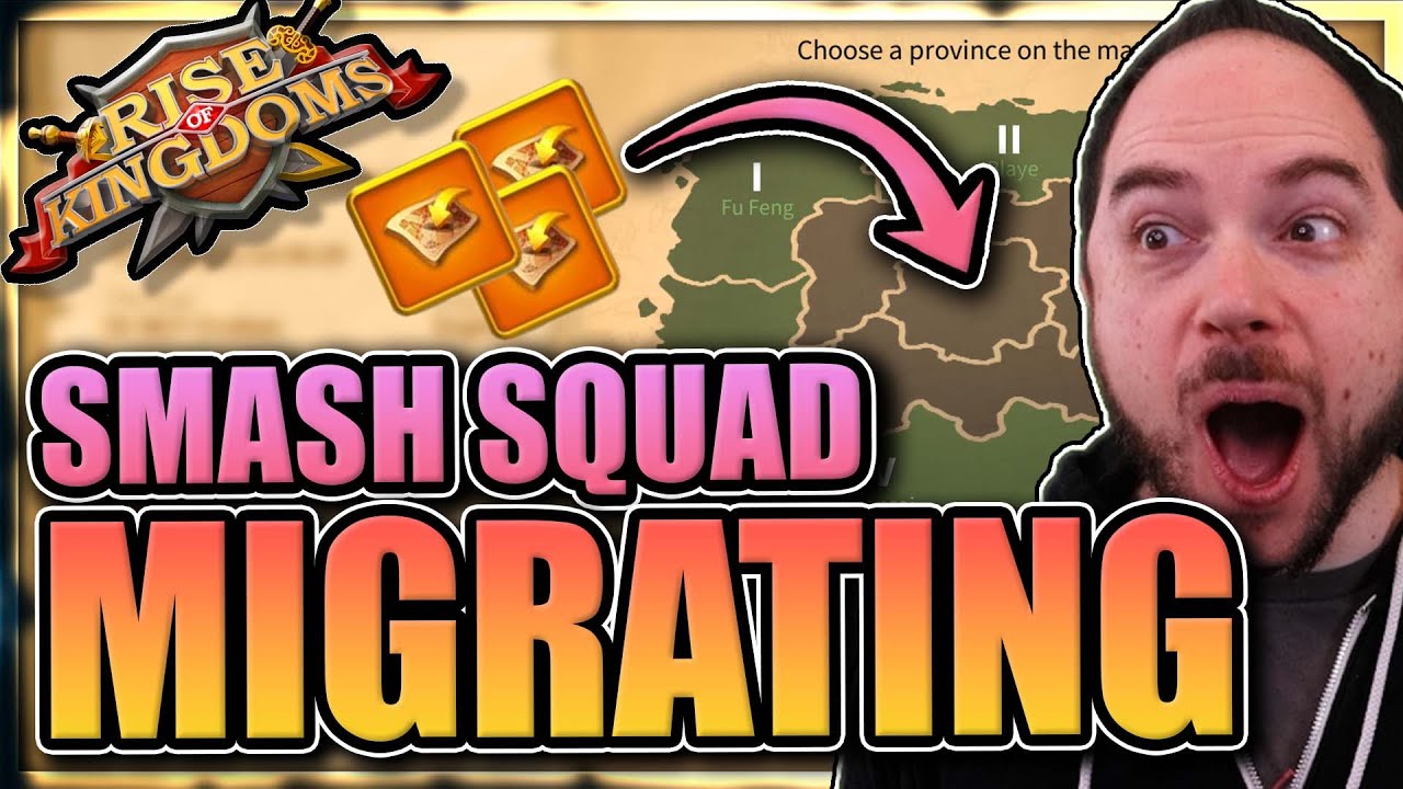 Smash Squad + HMB are migrating [join our project] Rise of Kingdoms