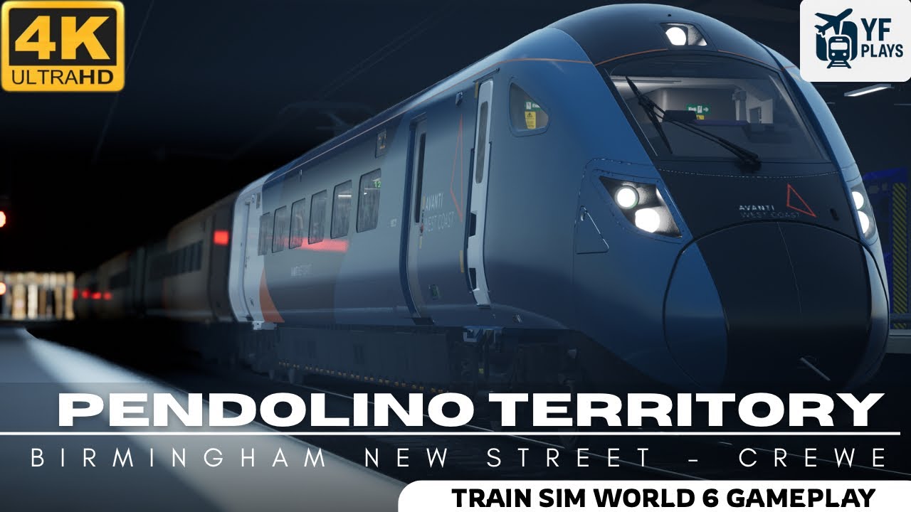 Train Sim World 6 | Pendolino Territory | Class 805 | Birmingham - Crewe (No Commentary)