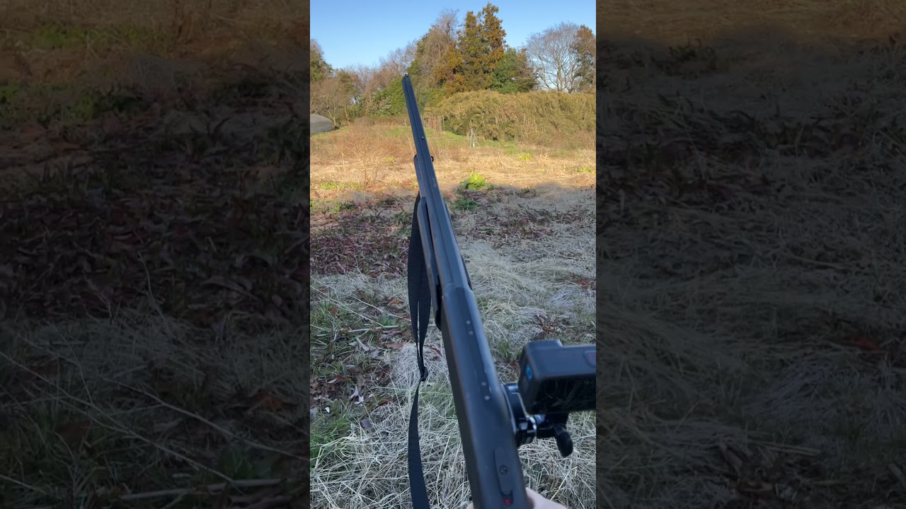 【狩猟】Goproと散弾銃