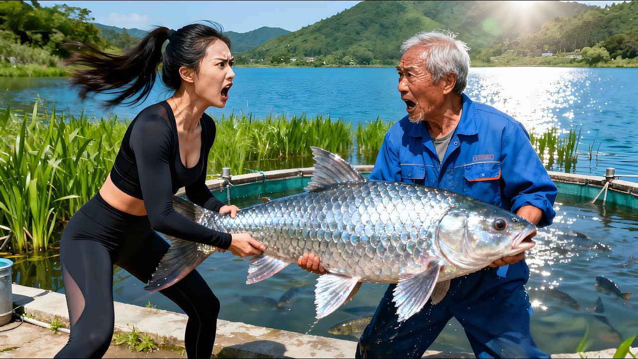 囂張老闆要扣我錢！还要我当老板娘！美女釣到大魚反手把他送上天#釣魚 #娜小娜愛釣魚 #大魚 #搞笑