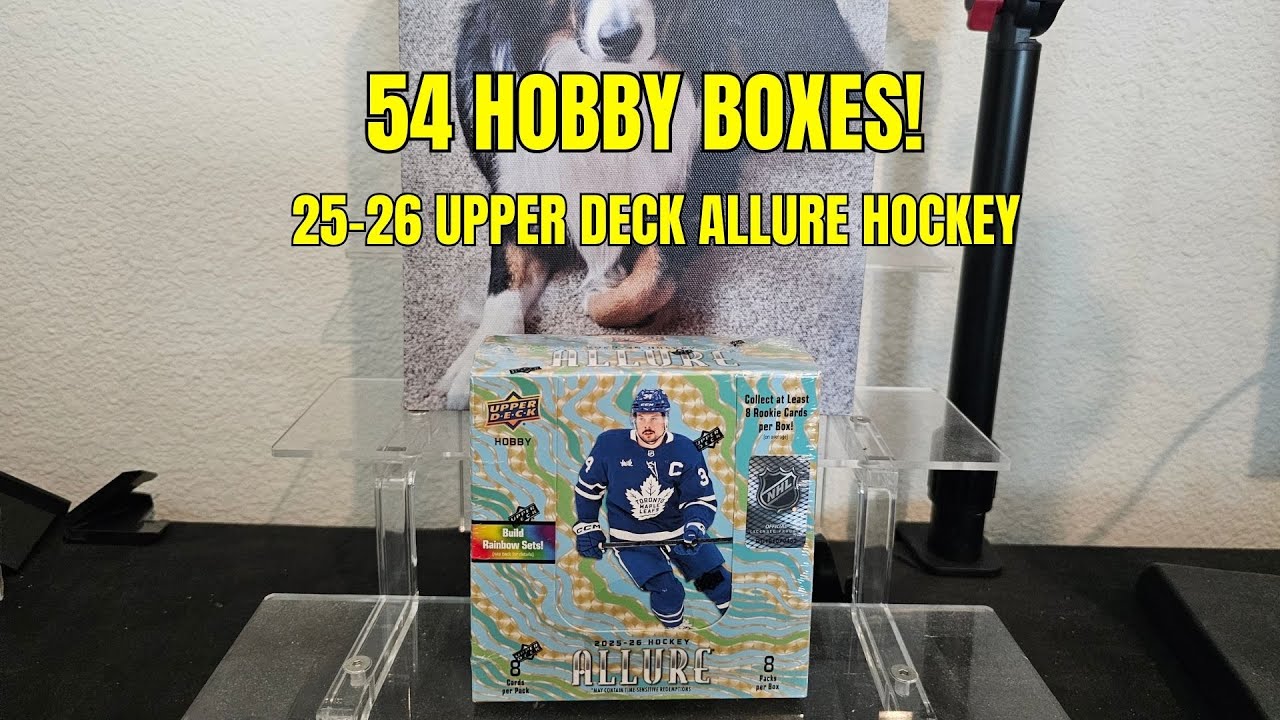 We spent $6,500 to open 3 cases of the new 25-26 Allure Hockey and we had HUGE HITS! #sportscards