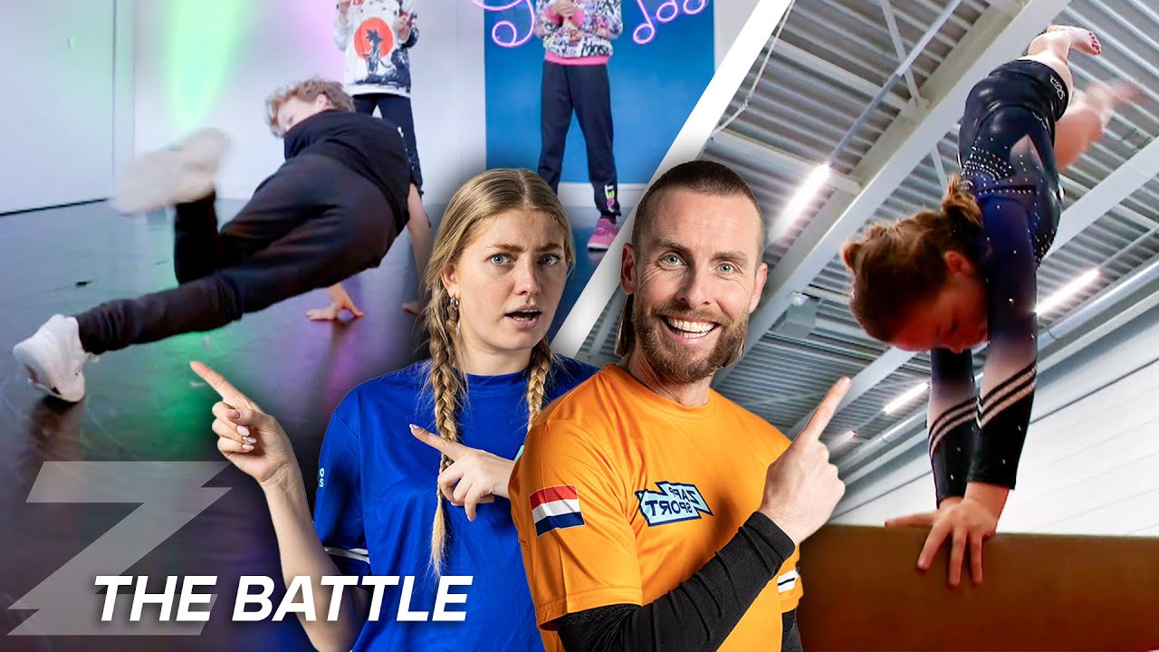 TURNSTERS TEGEN BREAKDANCERS!💥 | The Battle - Freerun |