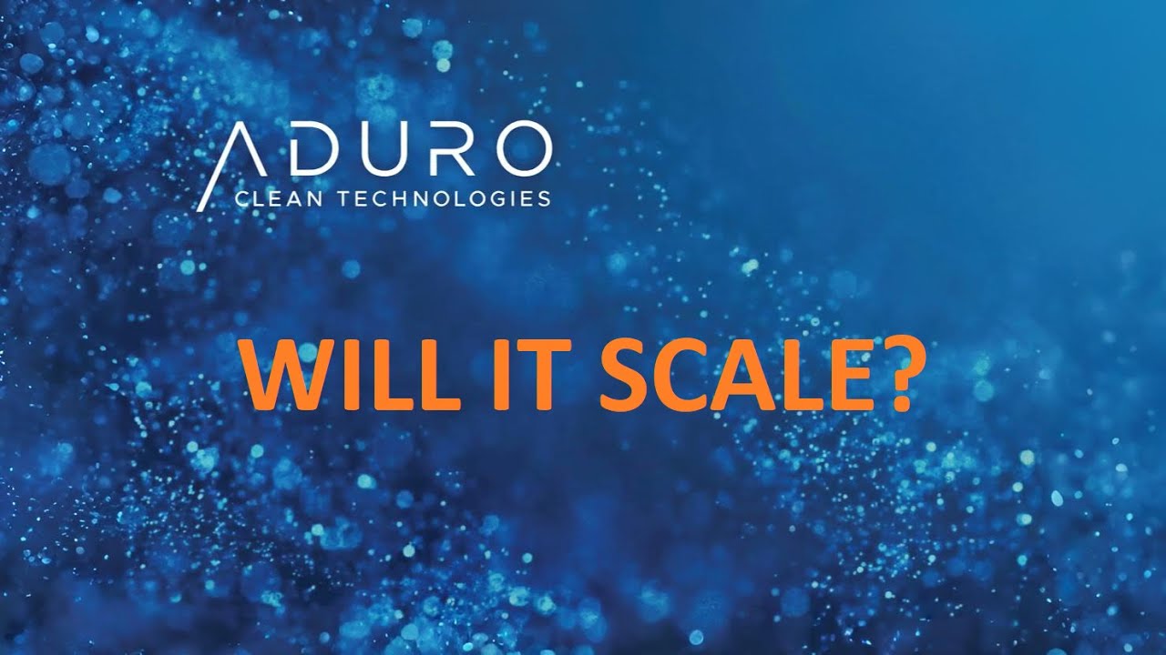 Why is Aduro's pilot plant so small? Will their tech actually scale?
