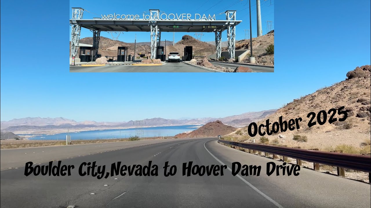 Driving to Hoover Dam | October 2025