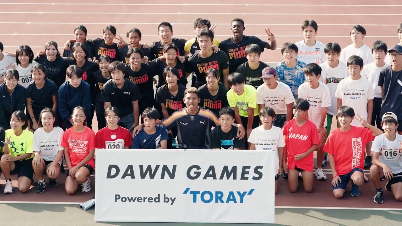 【TORAY】サニブラウン✕東レ　次世代を育む共創イベント＆スペシャルインタビュー