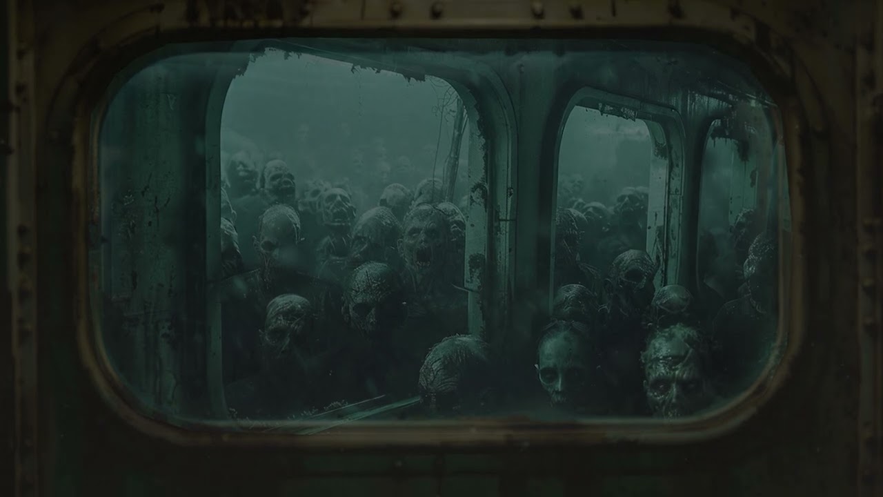 The Best Zombie Ambience I made SO FAR! - We are hiding in the train station safe house