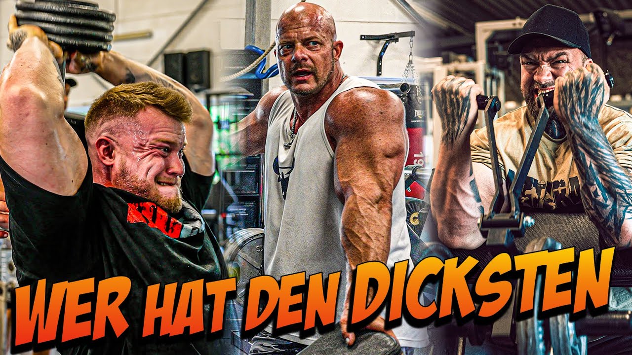 WER hat den DICKSTEN? Armtraining mit Peter Baers und Max!