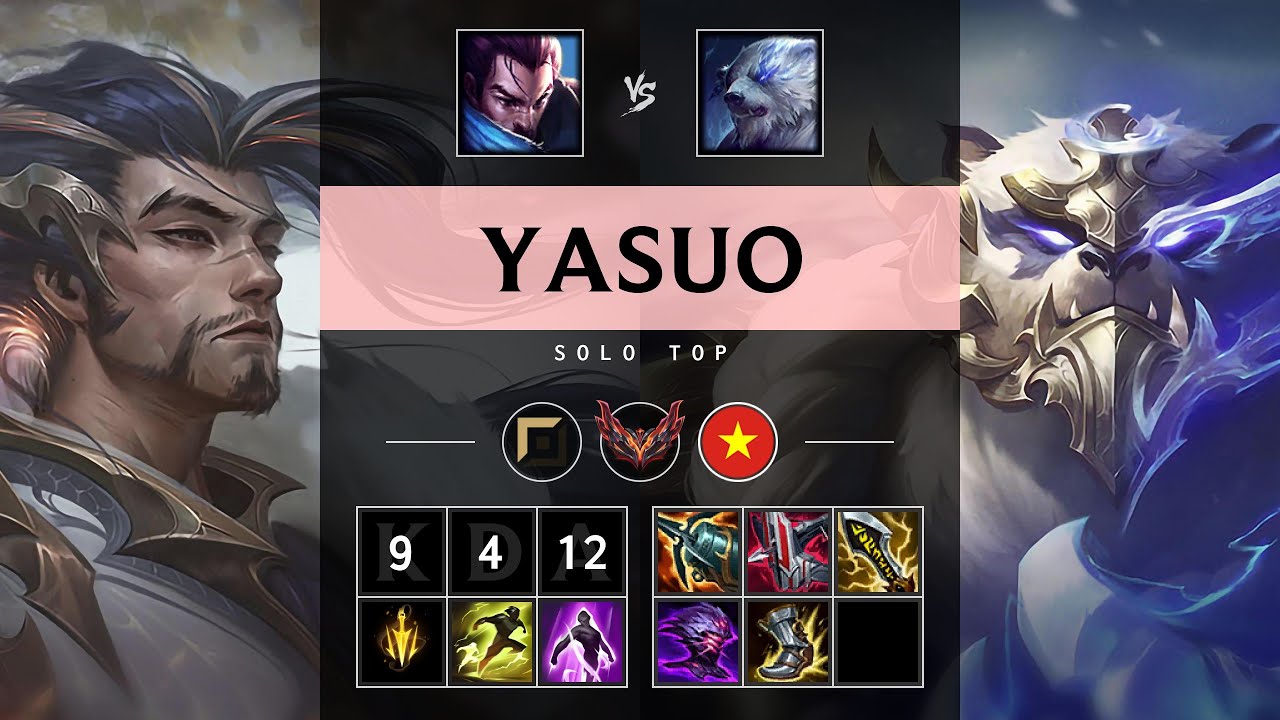 Yasuo Top vs Volibear - VN Grandmaster Patch 25.07