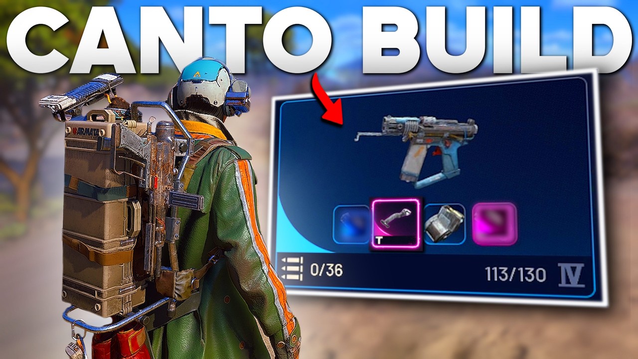 ARC RAIDERS - NEW CANTO SMG BEST BUILD & WEAPON COMBO IS ACTUALLY STRONG (Best attachements)