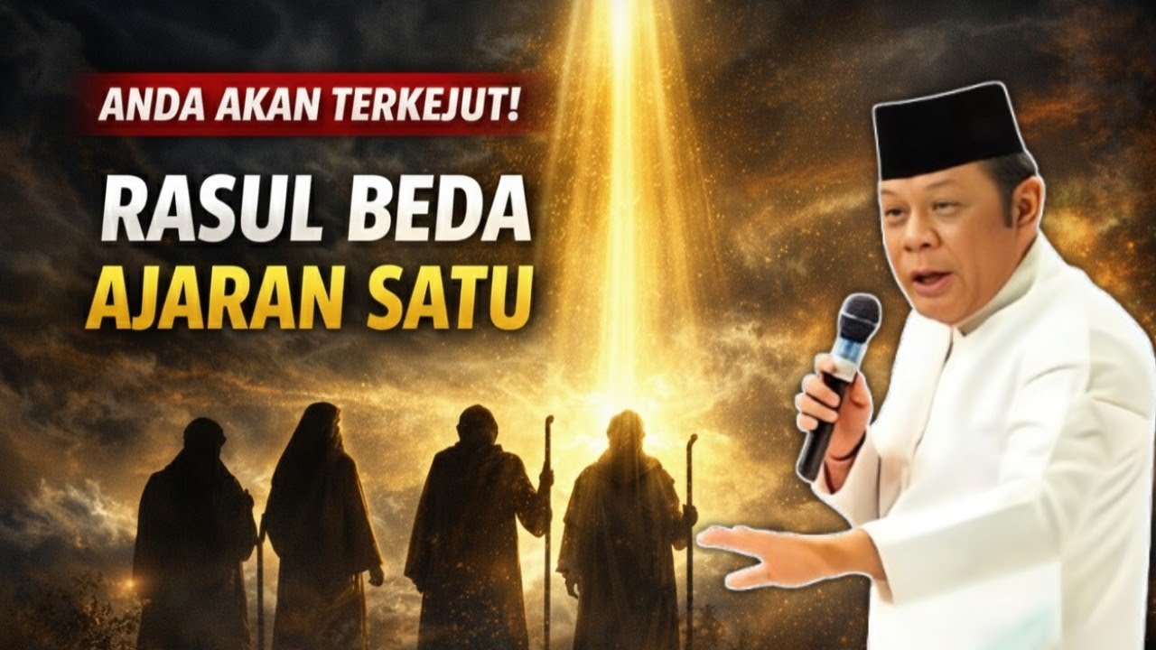 ANDA AKAN TERKEJUT! Ternyata Ajaran Semua Rasul Itu SAMA – KH Zainuddin MZ 