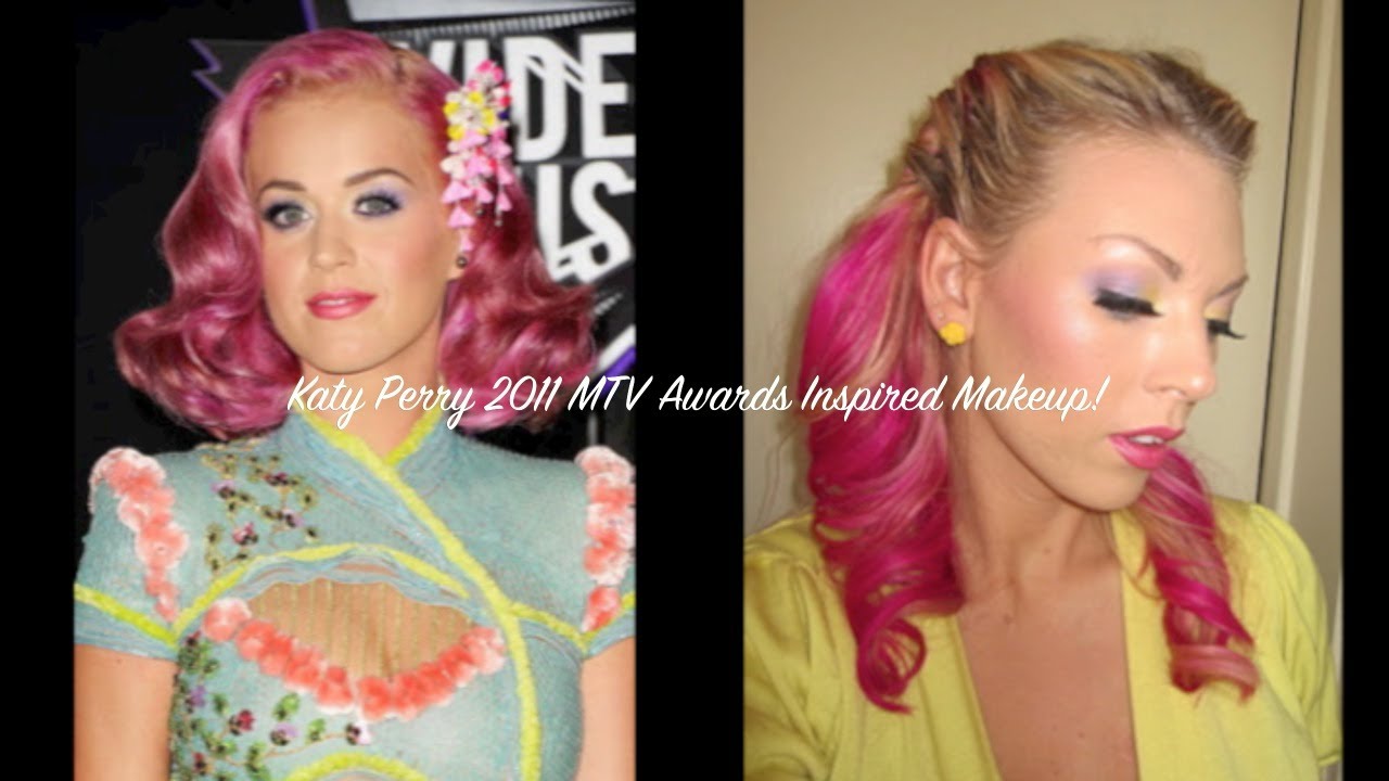 Katy Perry 2011 MTV Awards Inspired Makeup Tutorial!