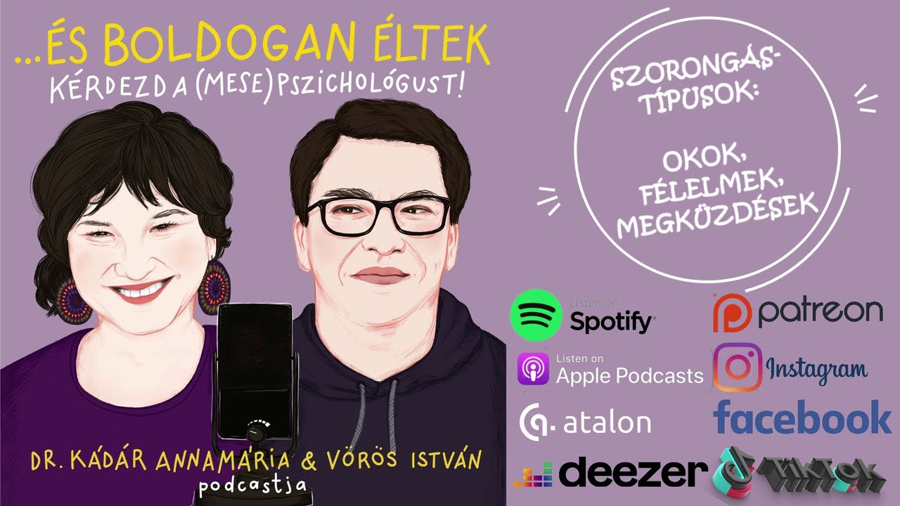 S04E18 Szorongástípusok: okok, félelmek, megküzdések