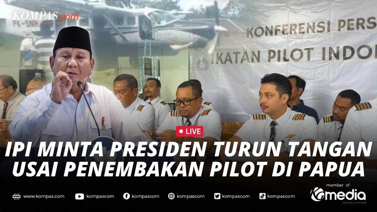 BREAKING NEWS - IPI Kecam Penembakan Pilot di Papua, Minta Presiden Prabowo Tindak Tegas