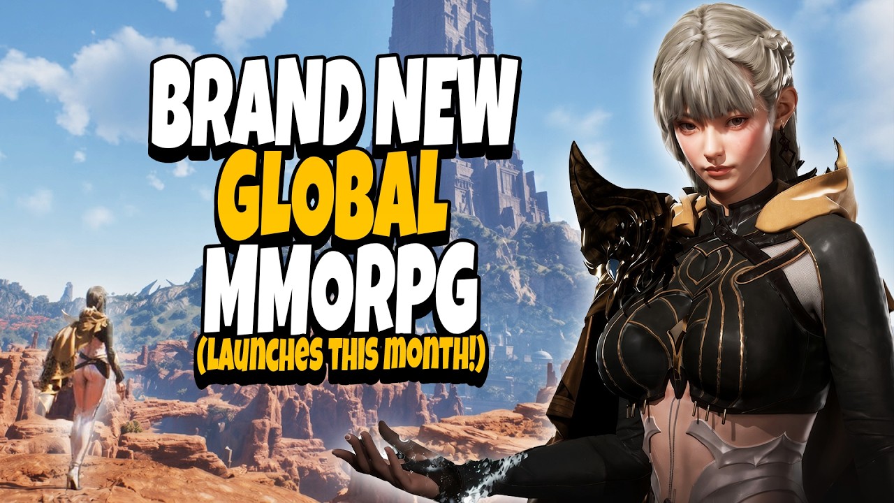 A BRAND NEW MMO LAUNCHES GLOBALLY IN 2 WEEKS..