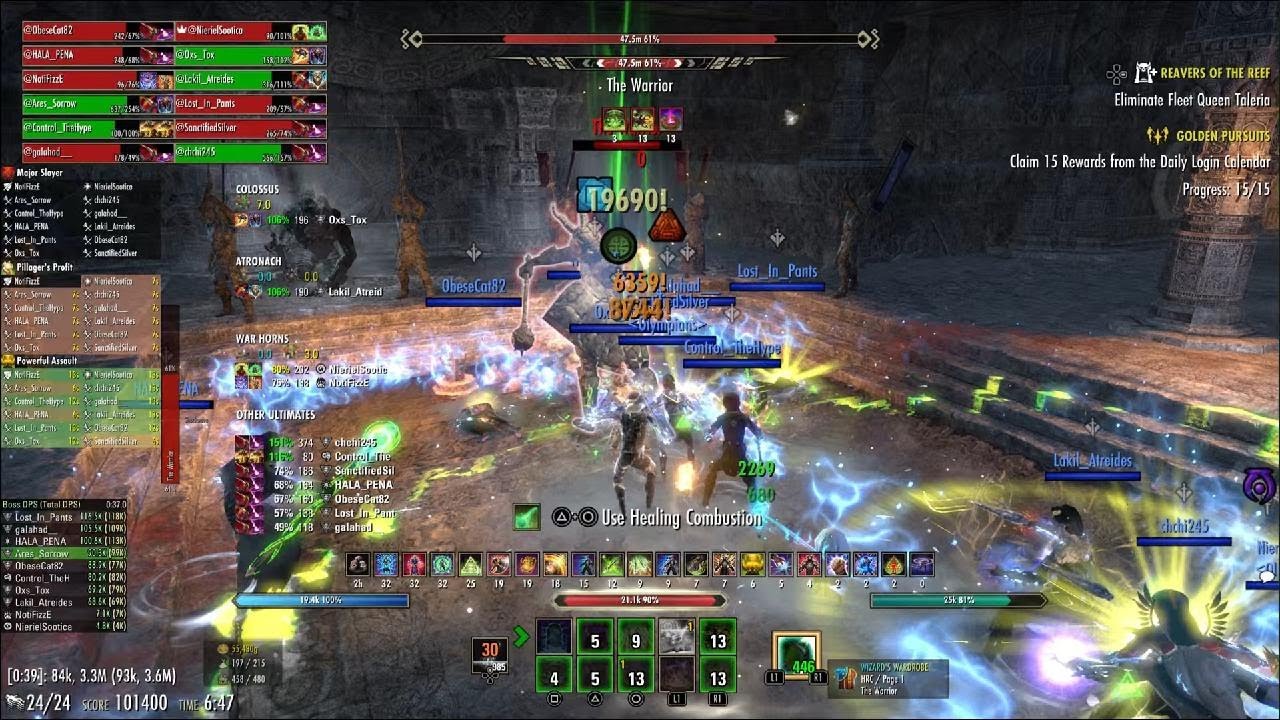 ESO - 162,713 Hel Ra Score Dps POV On Update 47