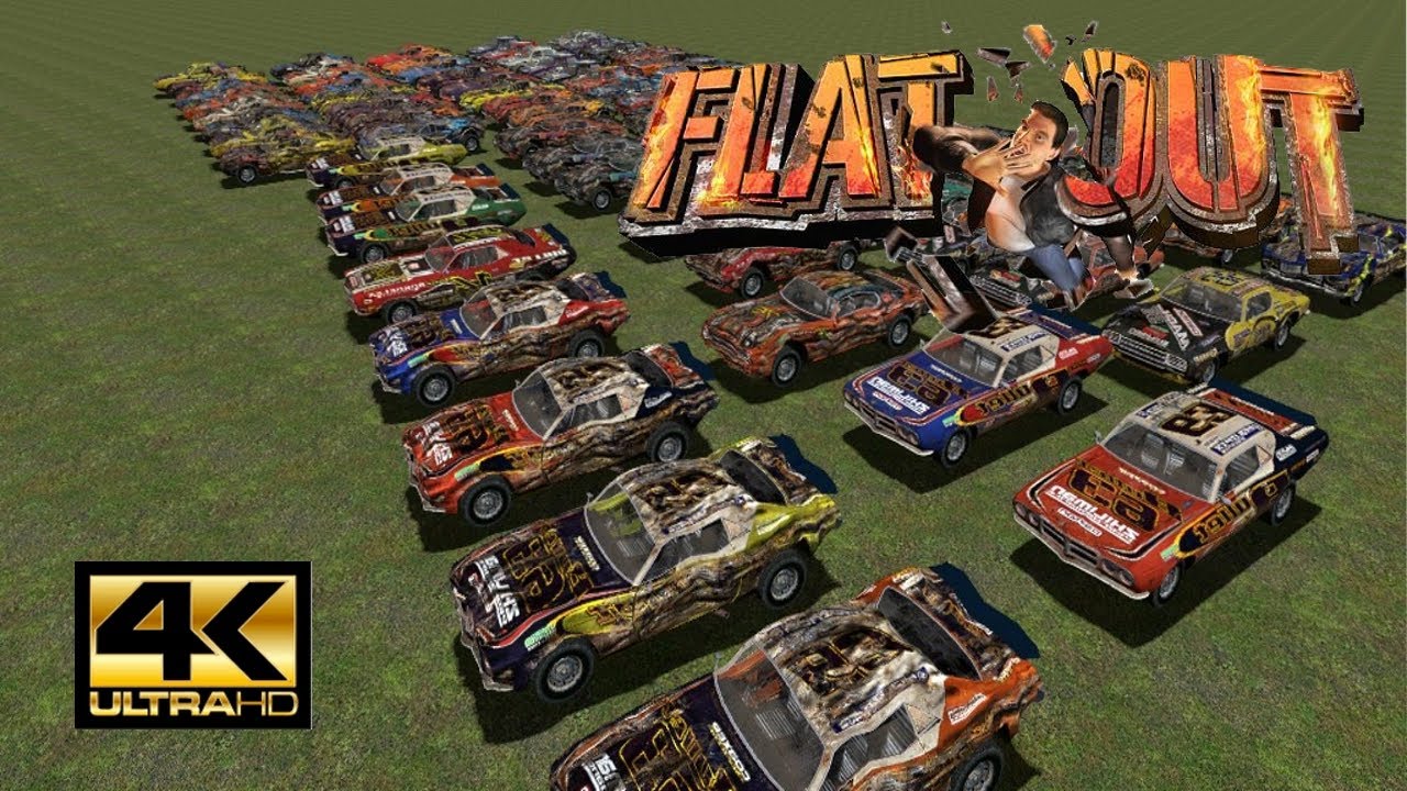 FlatOut 2004 in 4K gameplay FlatOut 1 2160P 60 FPS |