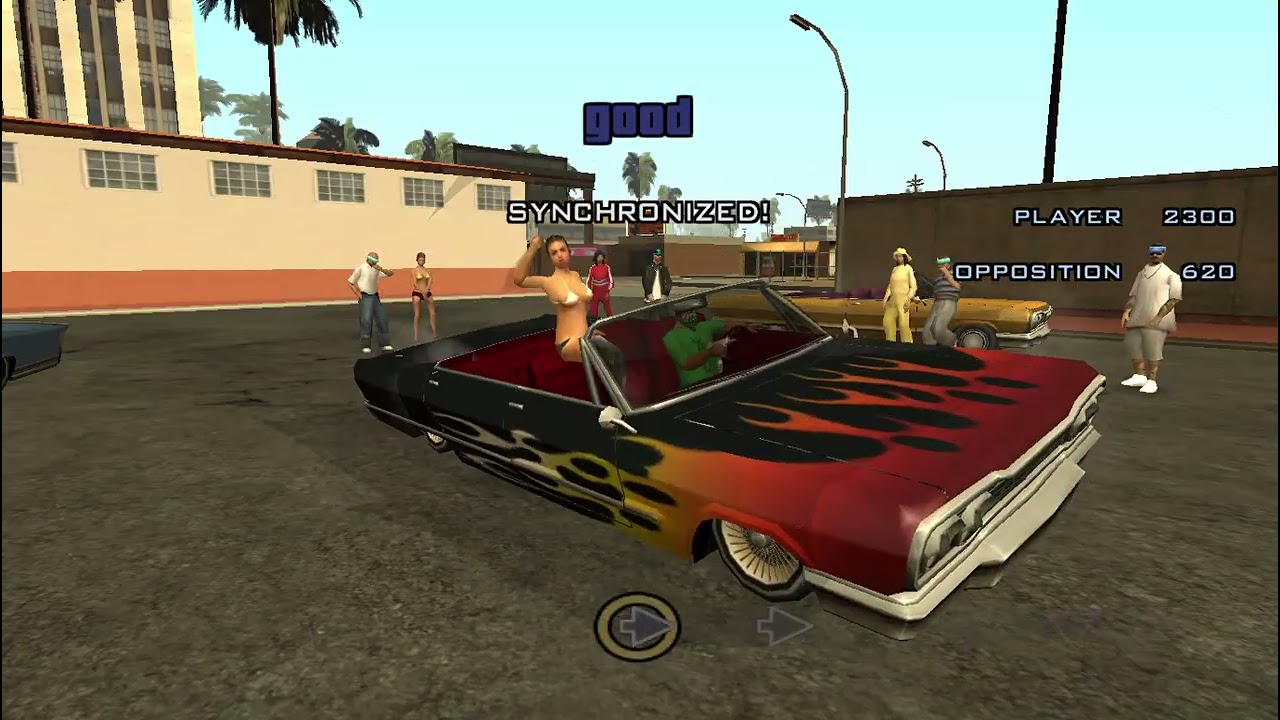 GTA SA- Low Rider challenge
