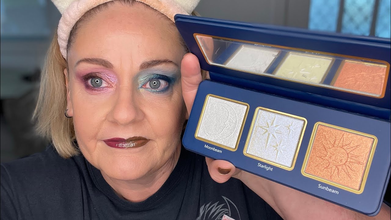 Starlight Society Holiday Collection from Cosmic Beauty -swatches, first try-on, 2 looks!