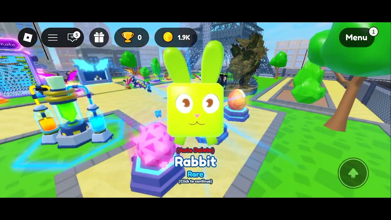 I climb a tower and jump in a roblox
