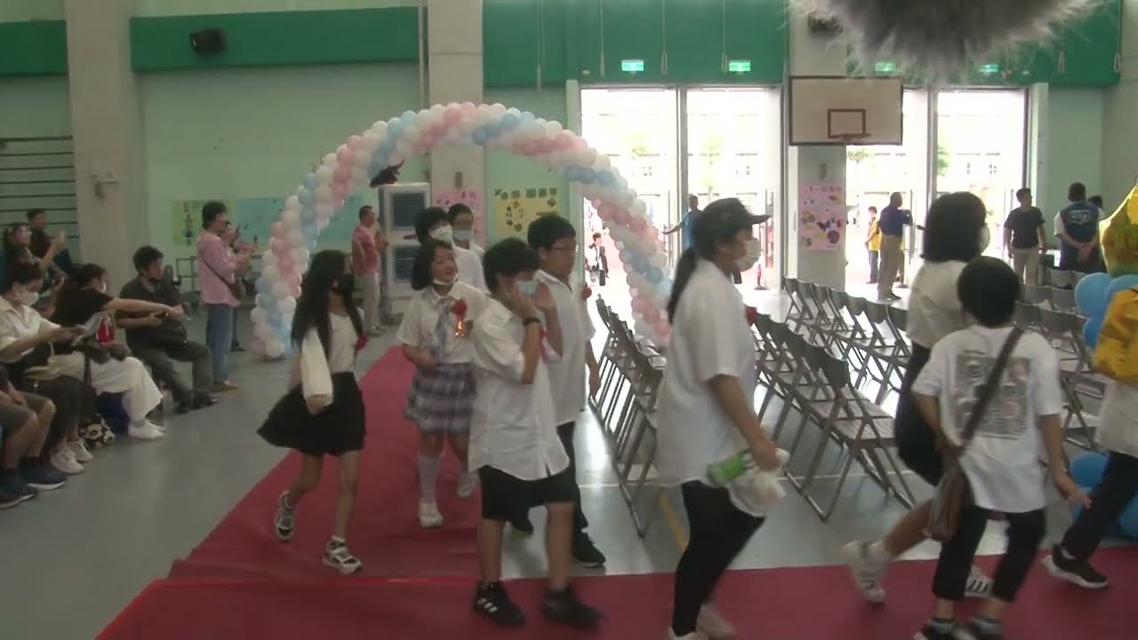 武漢第46屆畢業典禮─1.畢業生進場