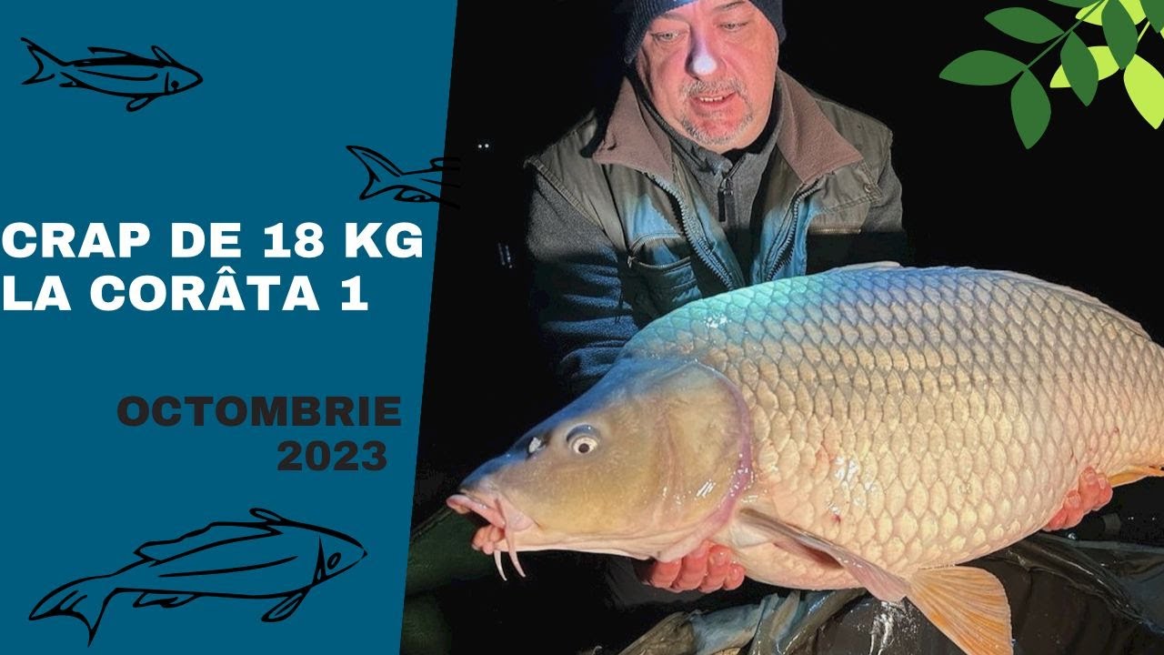 Crap comun de 18 kg prins la Cor&acirc;ta 1