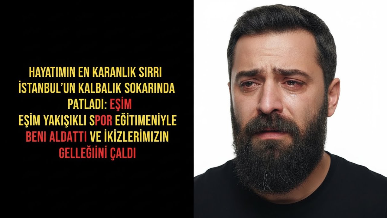 EŞİM SPOR SALONU ANTRENÖRÜYLE BENİ ALDATTI VE İKİZLERİMİZİN EĞİTİM PARASINI ÇALDI, GERÇEĞİ AÇIKLADIM