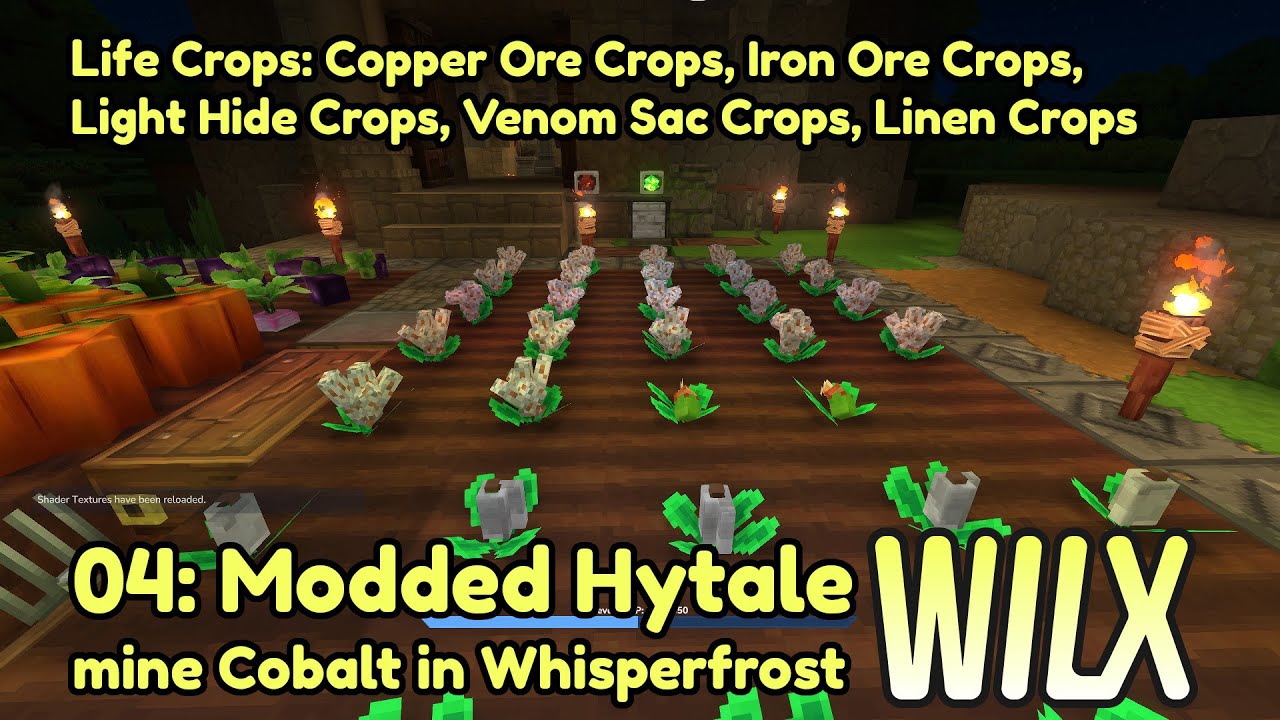 04: Modded Hytale, Ore Crops