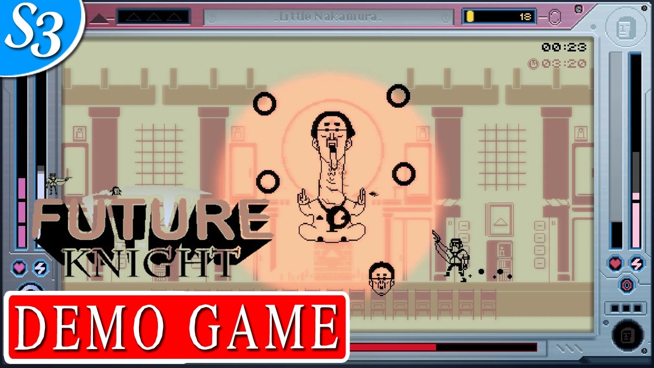 Future Knight | Неистовый экшен и эстетика LCD | Демоверсия игрового процесса | Stage315