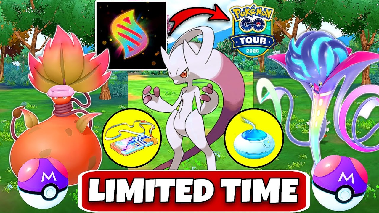 Mega Victreebel & Malamar Are Coming in GO Tour! 🔥 Pokémon GO 2026