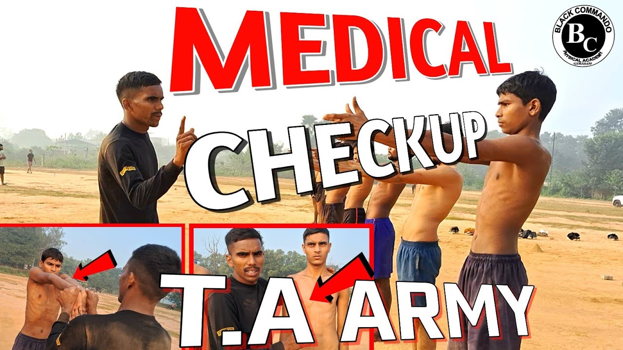 T.A Army Medical Checkup kese hota hai 