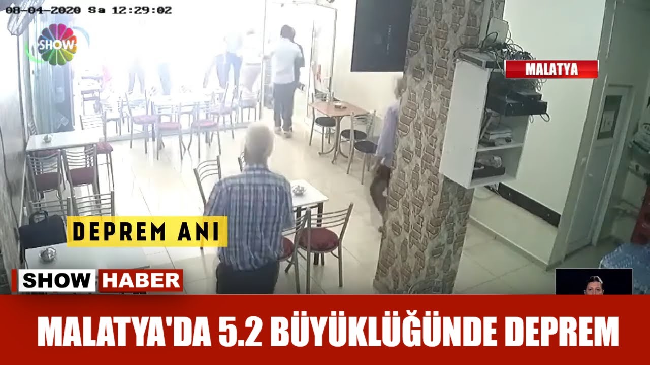 Malatya'da 5.2 b&uuml;y&uuml;kl&uuml;ğ&uuml;nde deprem!