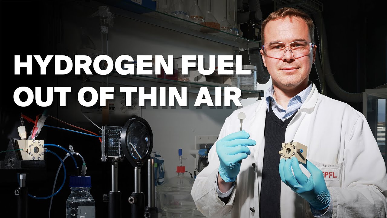 A step towards solar fuels out of thin air