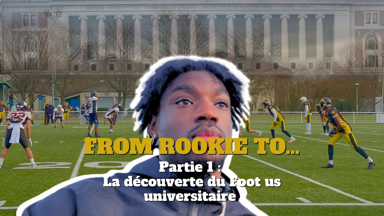 JE DÉCOUVRE LE FOOT US  UNIVERSITAIRE EN FRANCE ! 🏈🇫🇷 #FRT1
