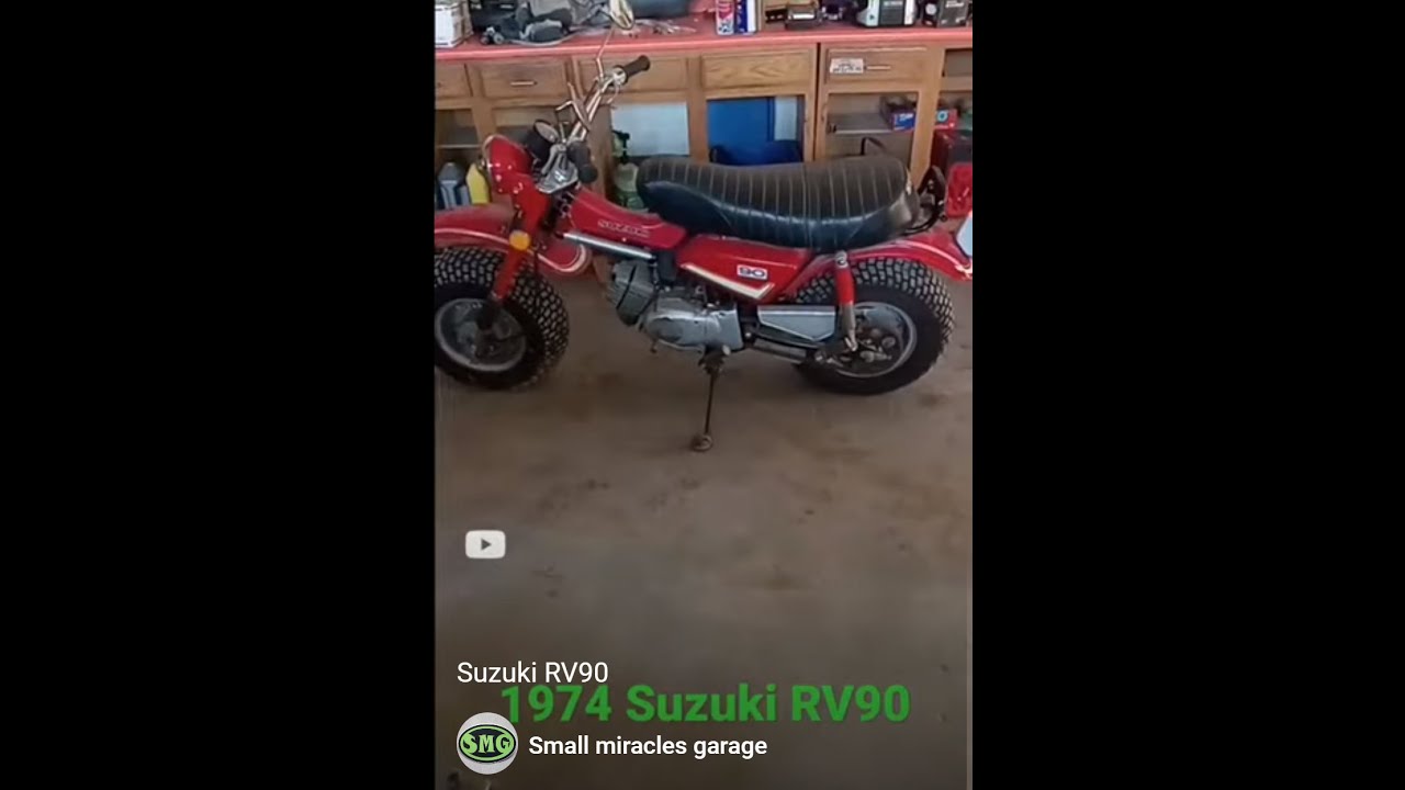 Suzuki rv90 engine tear down part #1