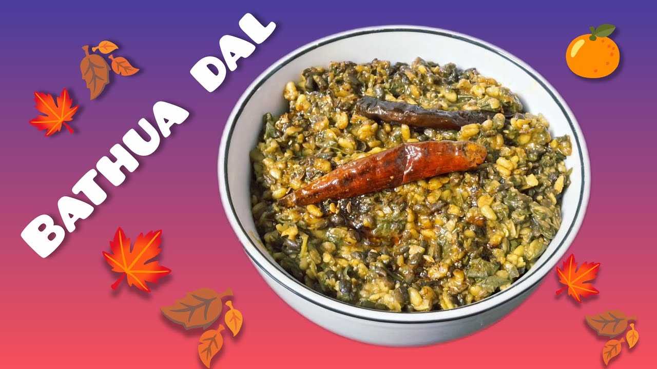 Desi & Iron-Rich Kaali Dal & Bathua Delight | 😊 Protien rich food that heals from within 😋