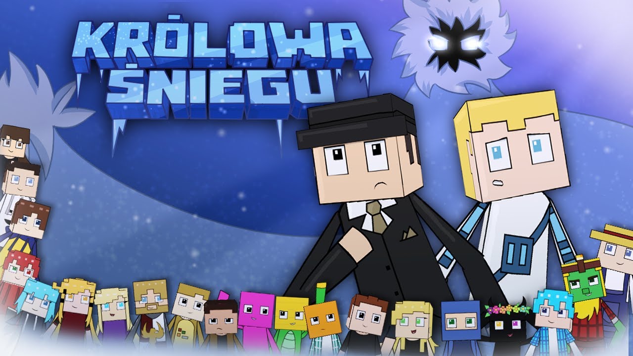 ❄️ Królowa Śniegu według MINECRAFT ❄️| Minecraft animacja
