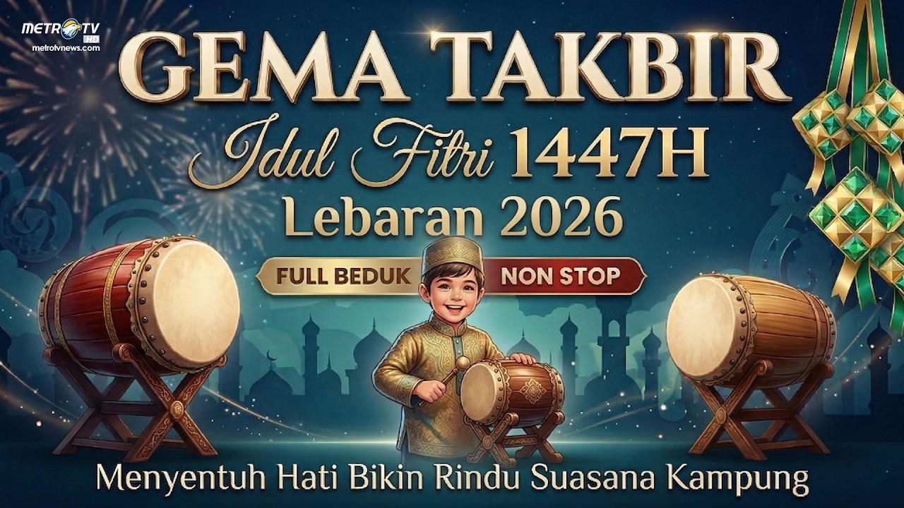 NONSTOP TAKBIRAN IDULFITRI 1447H || MOHON MAAF LAHIR BATIN